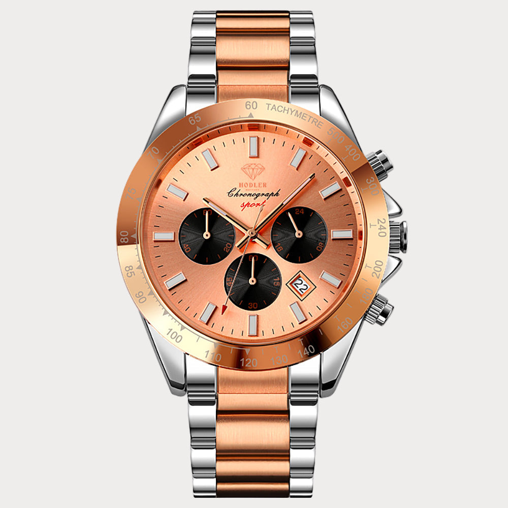 Hodler Zenith - Silver & Rosegold