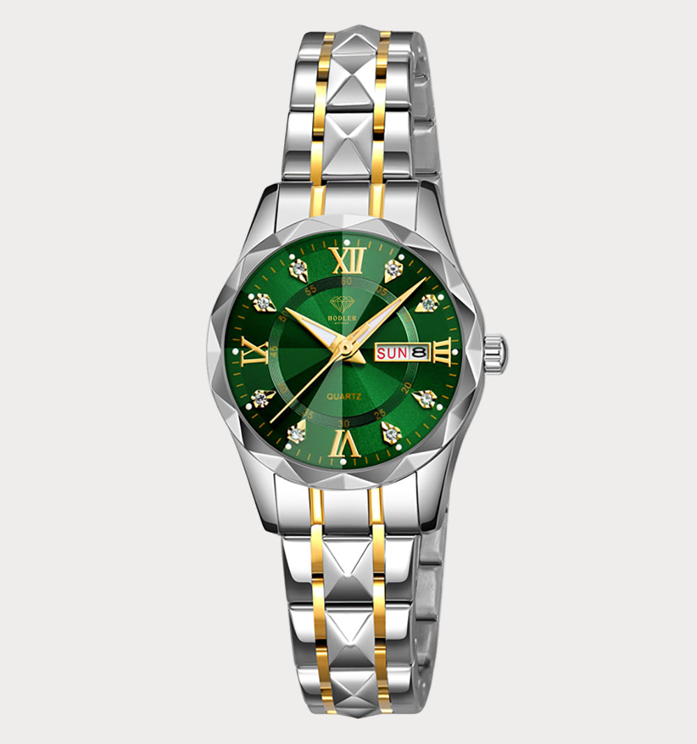 Hodler Romont - Silver & Green