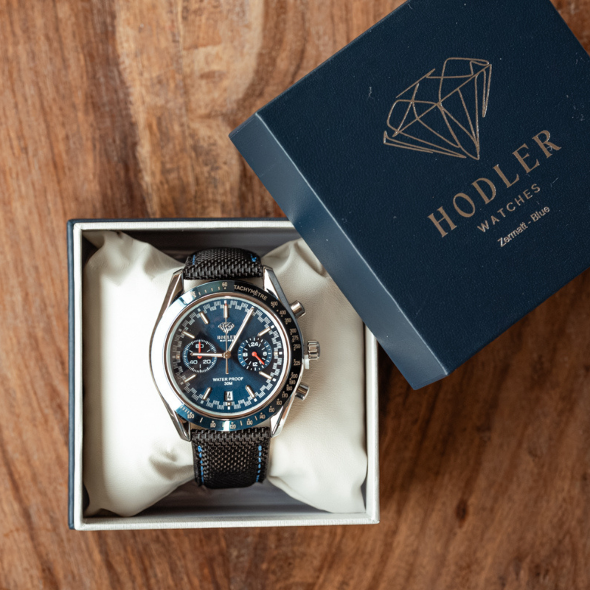 Hodler Zermatt - Blue